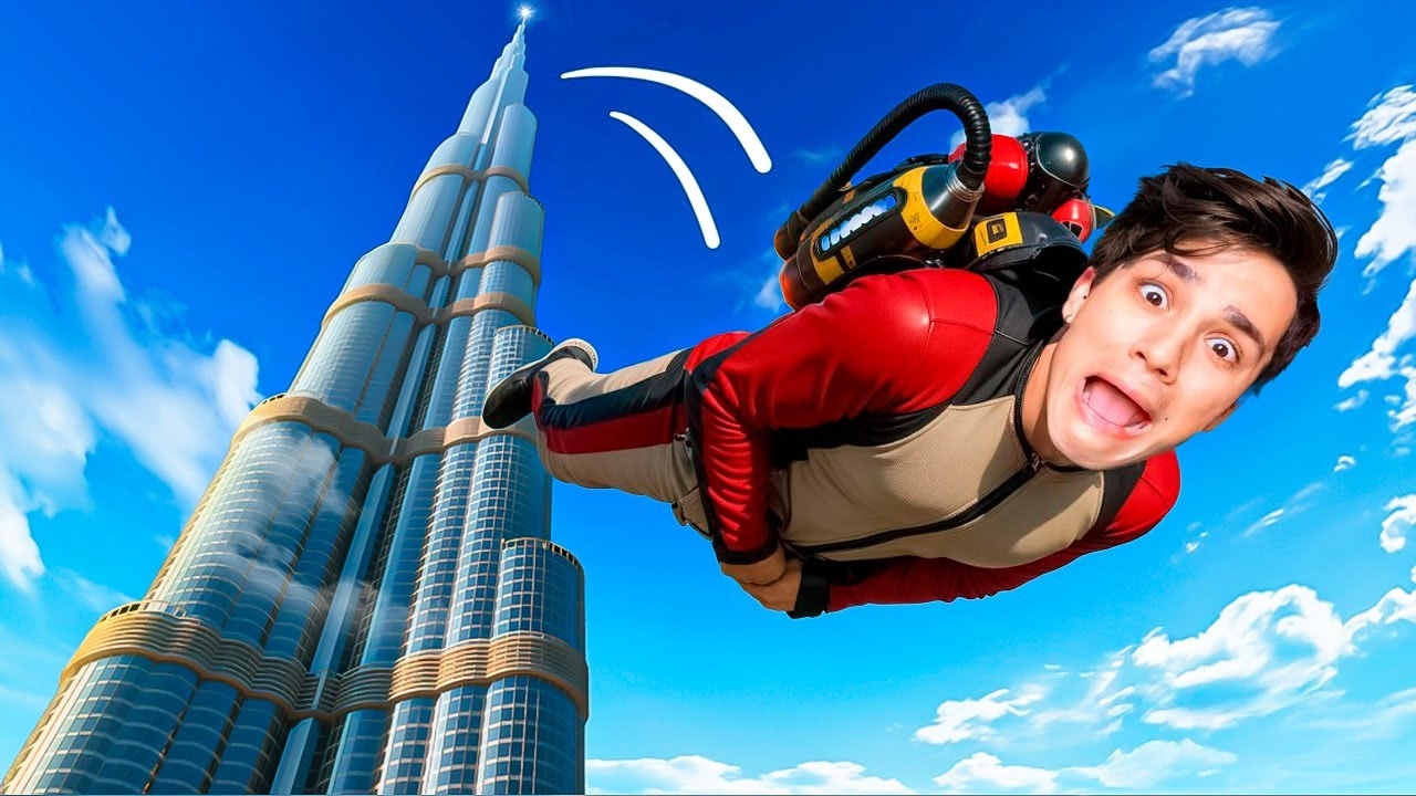Я ПРОЛЕТЕЛ 999 999 999 КМ В ROBLOX! ЗАЛЕЗ И СПРЫГНУЛ С САМОЙ ВЫСОКОЙ БАШНИ В РОБЛОКСЕ!