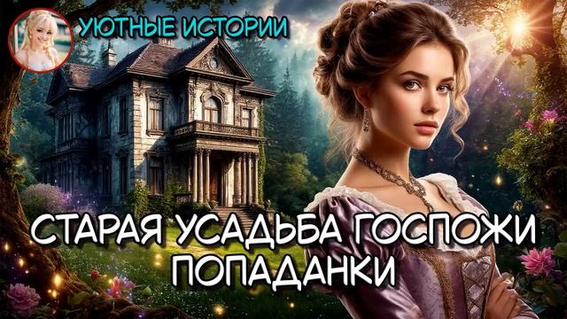 СТАРАЯ УСАДЬБА ГОСПОЖИ ПОПАДАНКИ  РОМАНТИЧЕСКОЕ ФЭНТЕЗИ ПОПАДАНКА, РОМАНТИКА, ВОЛШЕБНИЦА
