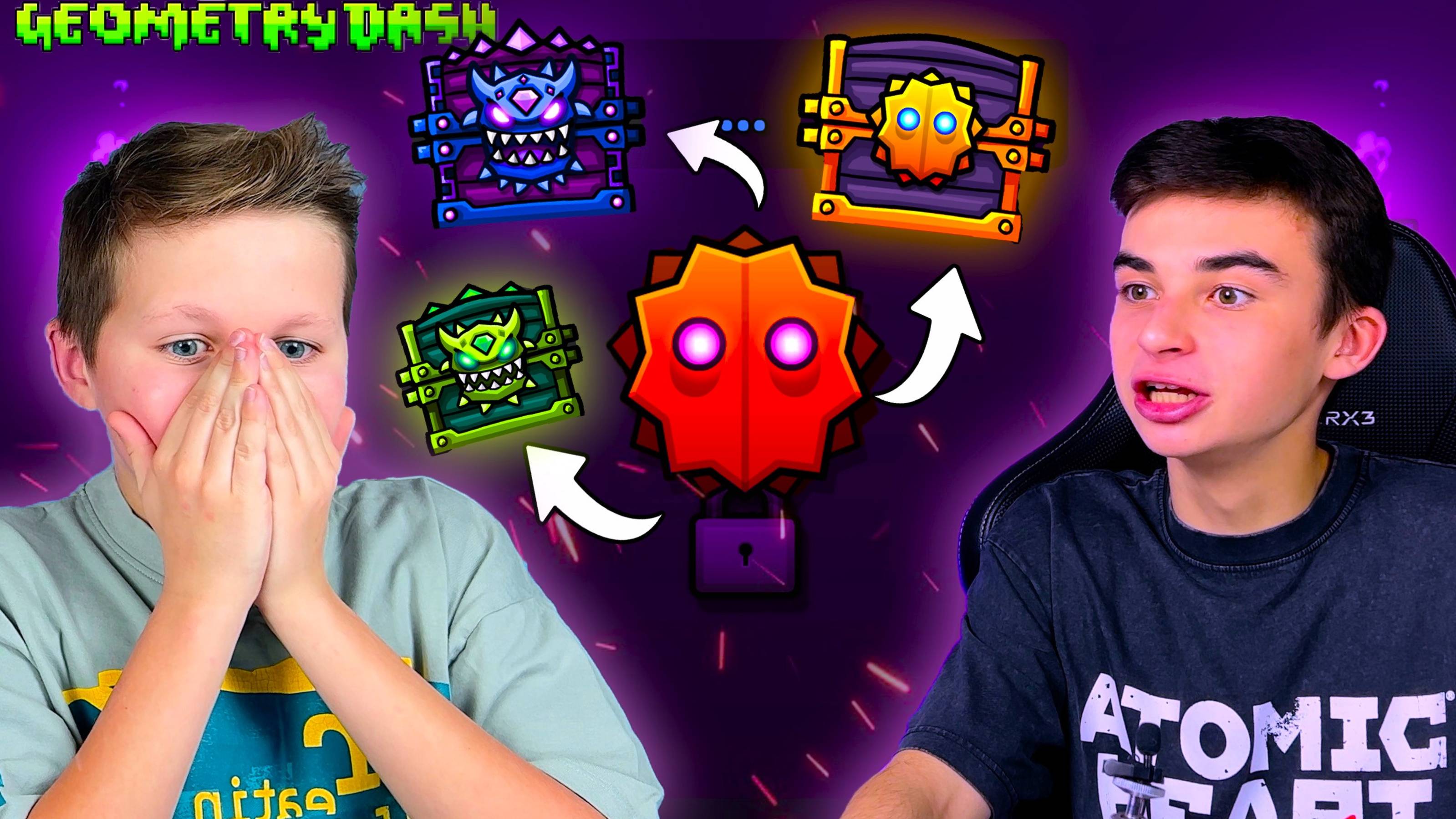 ВСЕ СЕКРЕТНЫЕ КОМАНДЫ И ХРАНИЛИЩА В GEOMETRY DASH! Сборник