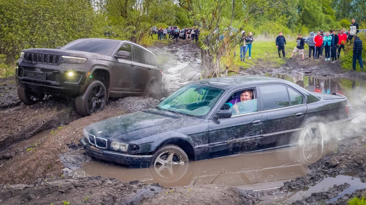 Покойся с миром, BMW... БИТВА с ДЖИПАМИ пошла НЕ ПО ПЛАНУ