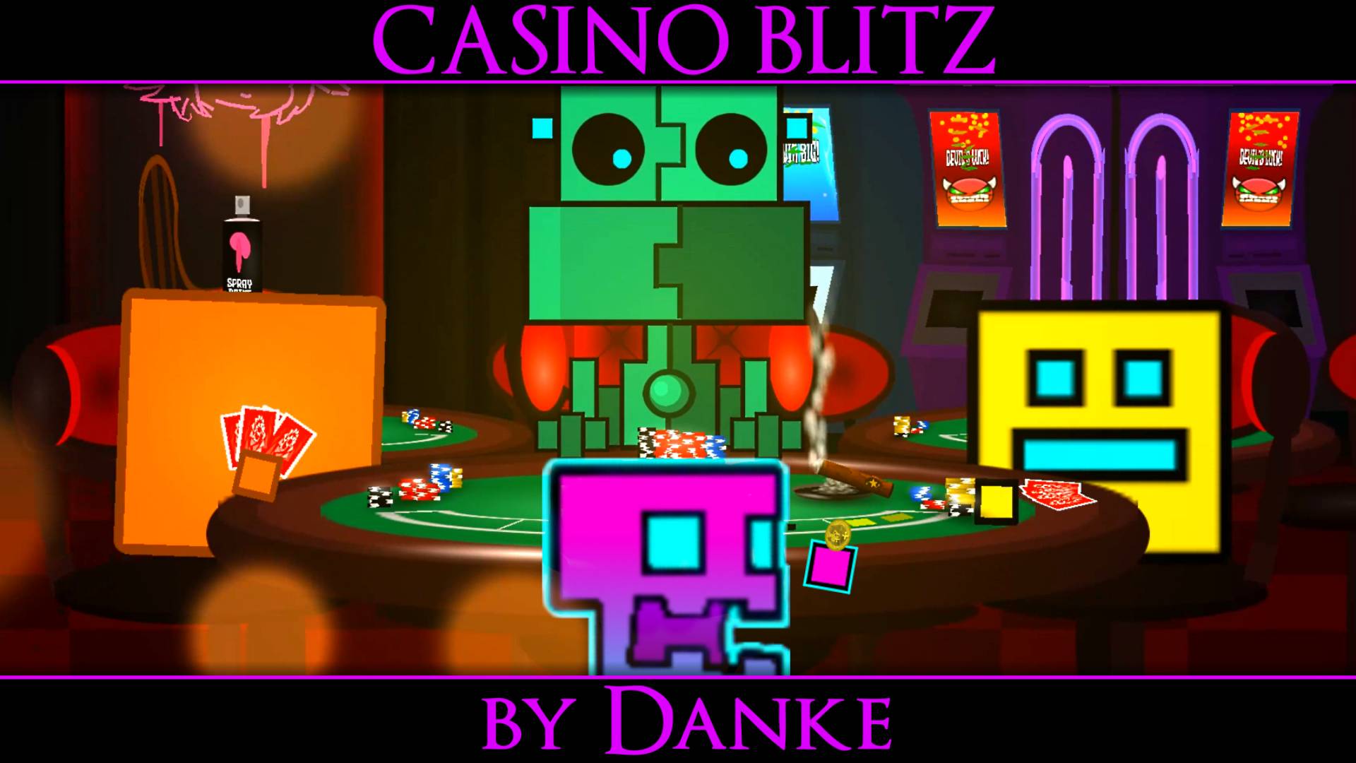 Депнул прохождение мощно и быстро) | CASINO BLITZ by Danke (3 Coins) | Demon level