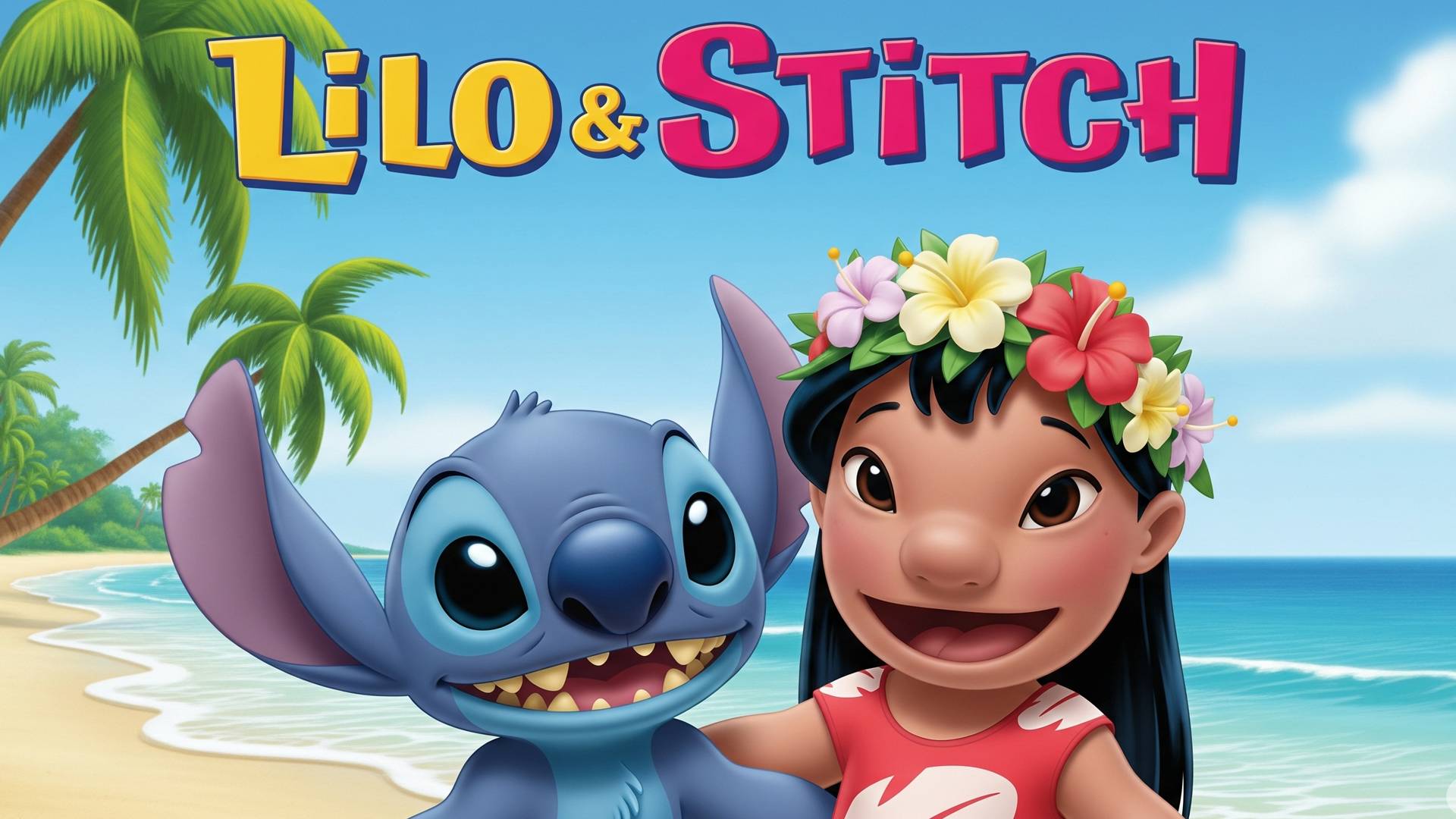 Лило и Стич — Друзья на волне | Песенка по мотивам мультфильма Lilo & Stitch