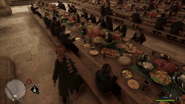 Hogwarts Legacy ПОКАЗЫВАЮ КАК ИГРАТЬ