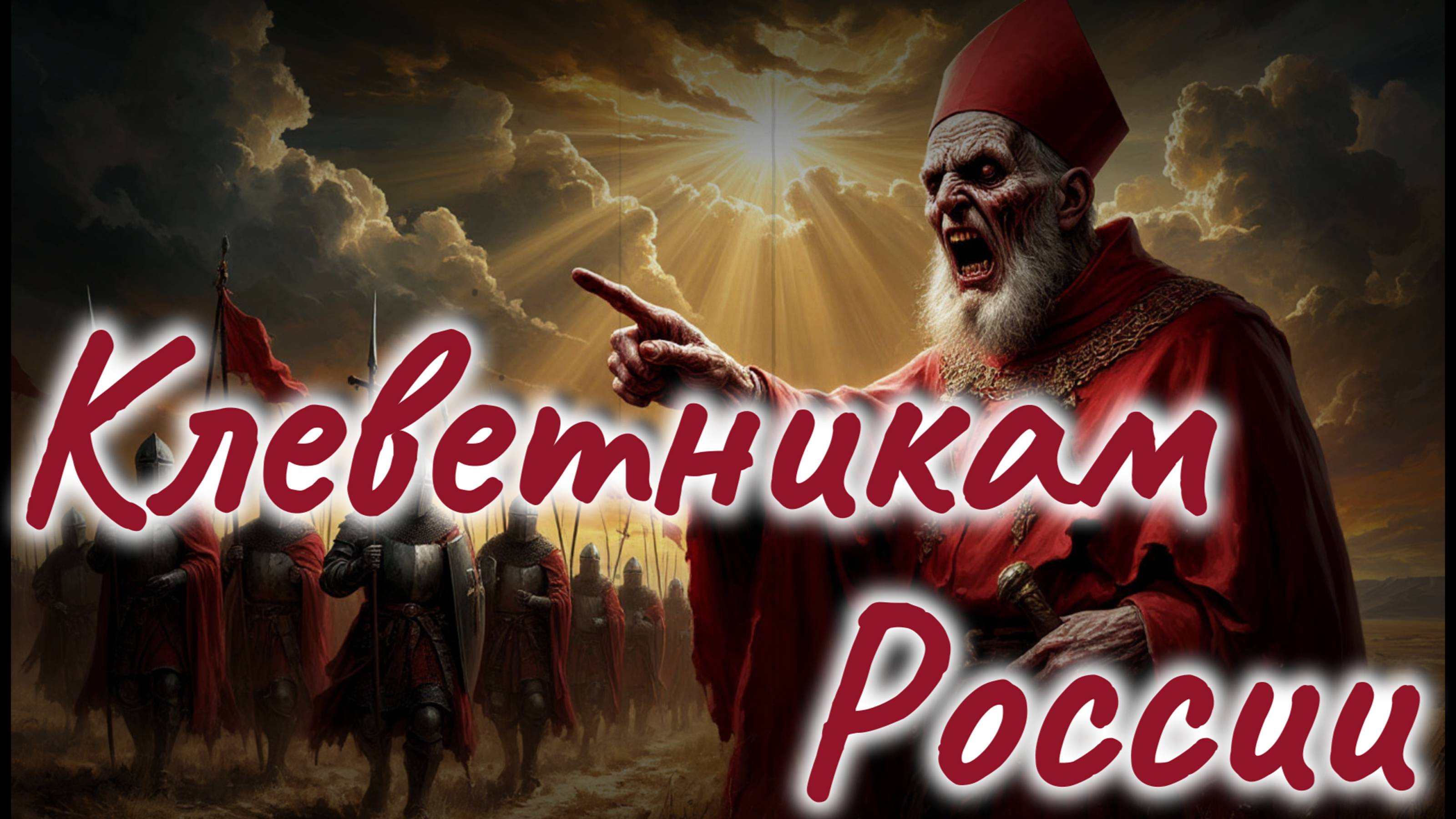 "Клеветникам России" (1831) - на стихи Пушкина А. С. в стиле Russo-Trap Fusion.