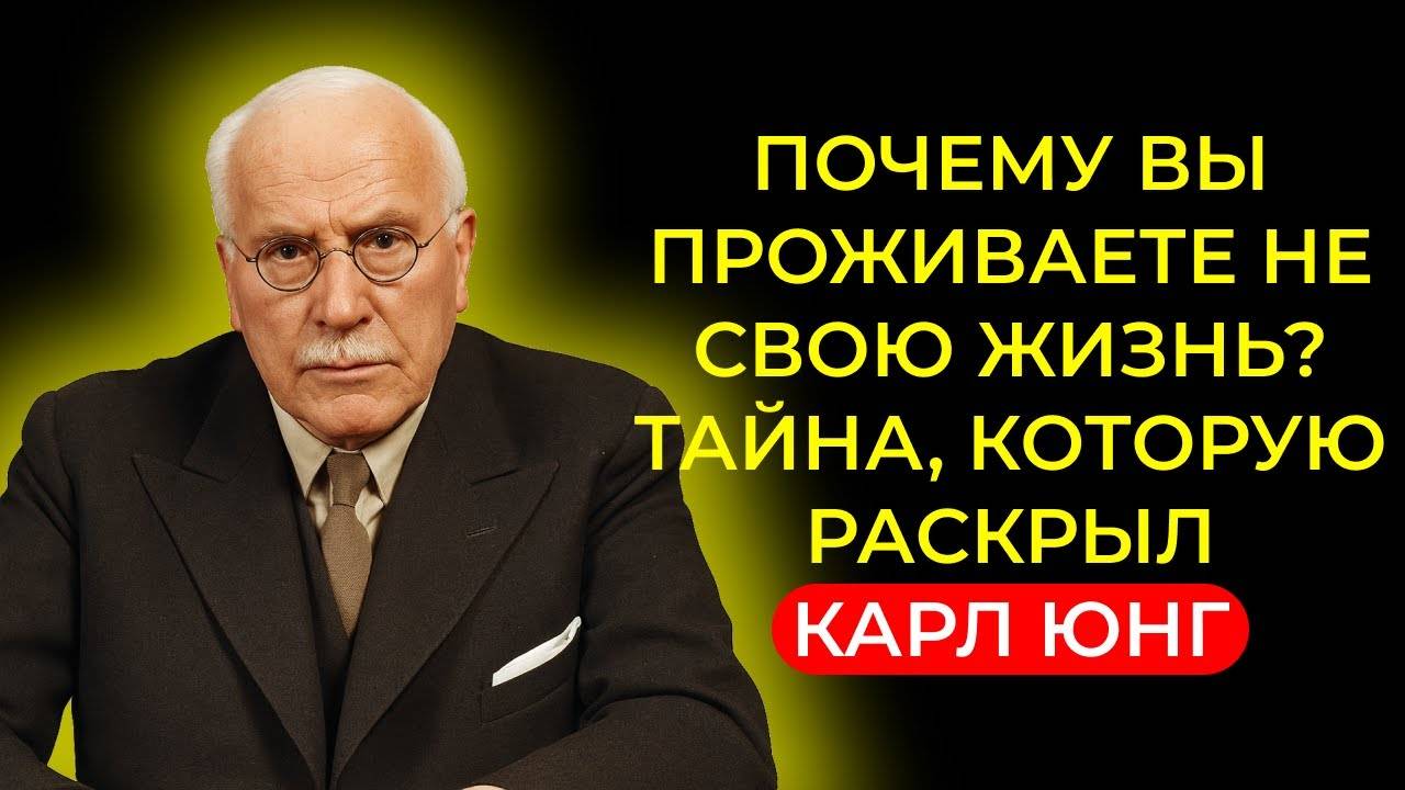 Карл Юнг: ПОЧЕМУ ВЫ ПРОЖИВАЕТЕ НЕ СВОЮ ЖИЗНЬ?