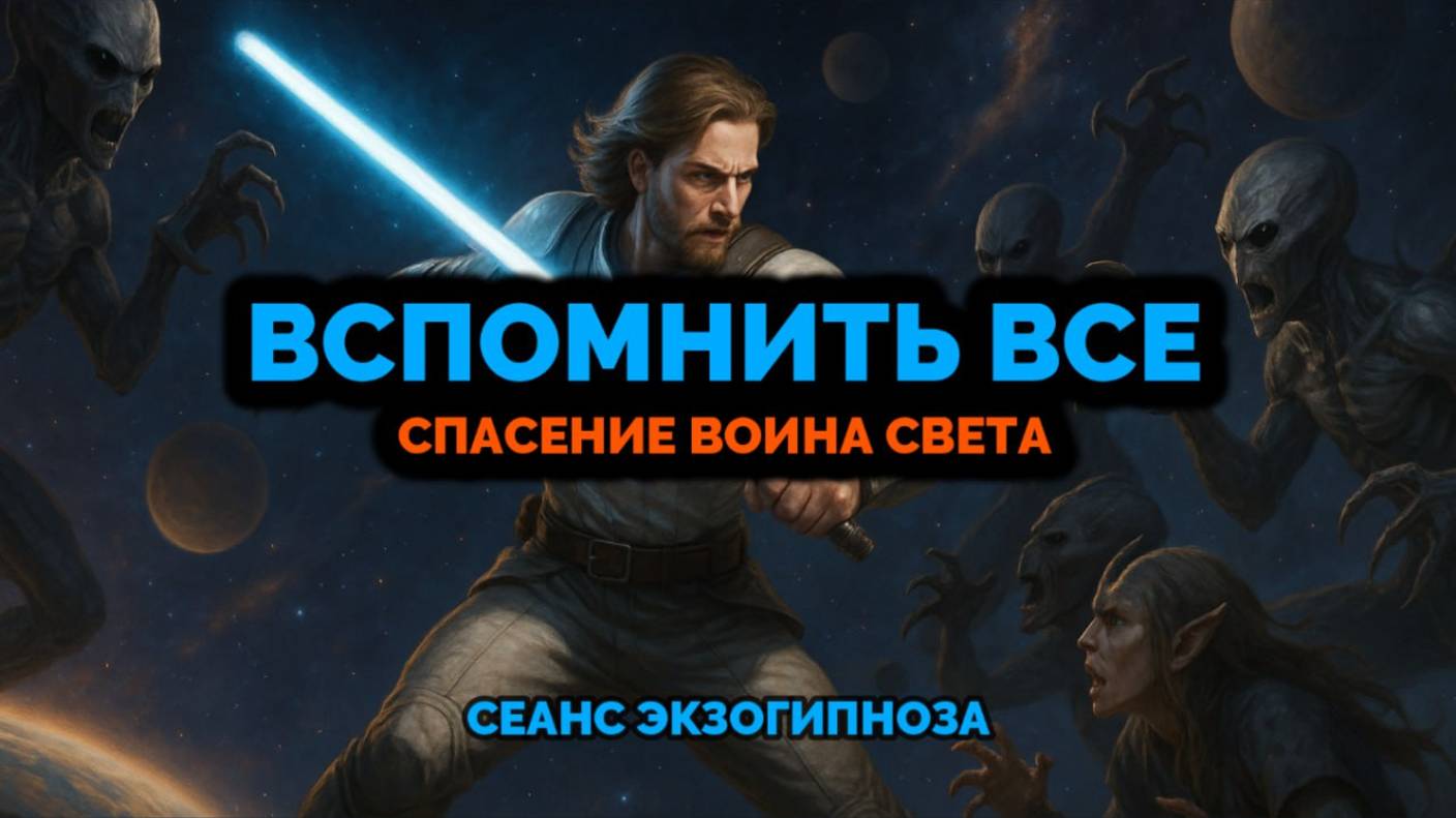 ВСПОМНИТЬ ВСЁ. СПАСЕНИЕ ВОИНА СВЕТА: СЕАНС ЭКЗОГИПНОЗА