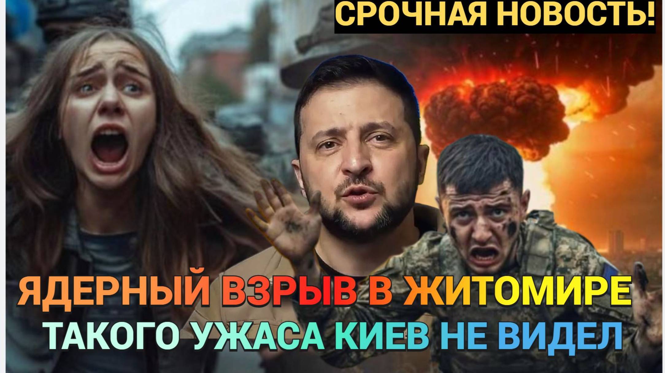 ВОЛОСЫ ДЫБОМ! Ядерный удар или нет В Житомире — хаос, ударная волна разрушила дома
