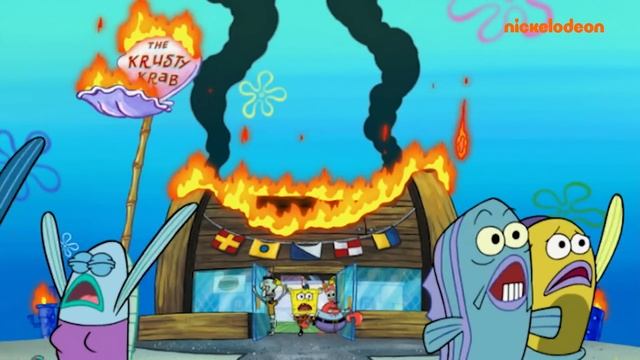 Губка Боб | Губка Боб | 20 минут хаоса в "Красти Краб"! | Nickelodeon Cyrillic