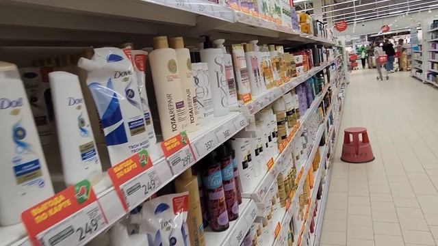 Собираю чемодан на море, что беру с собой. Большая закупка в "Ашане"