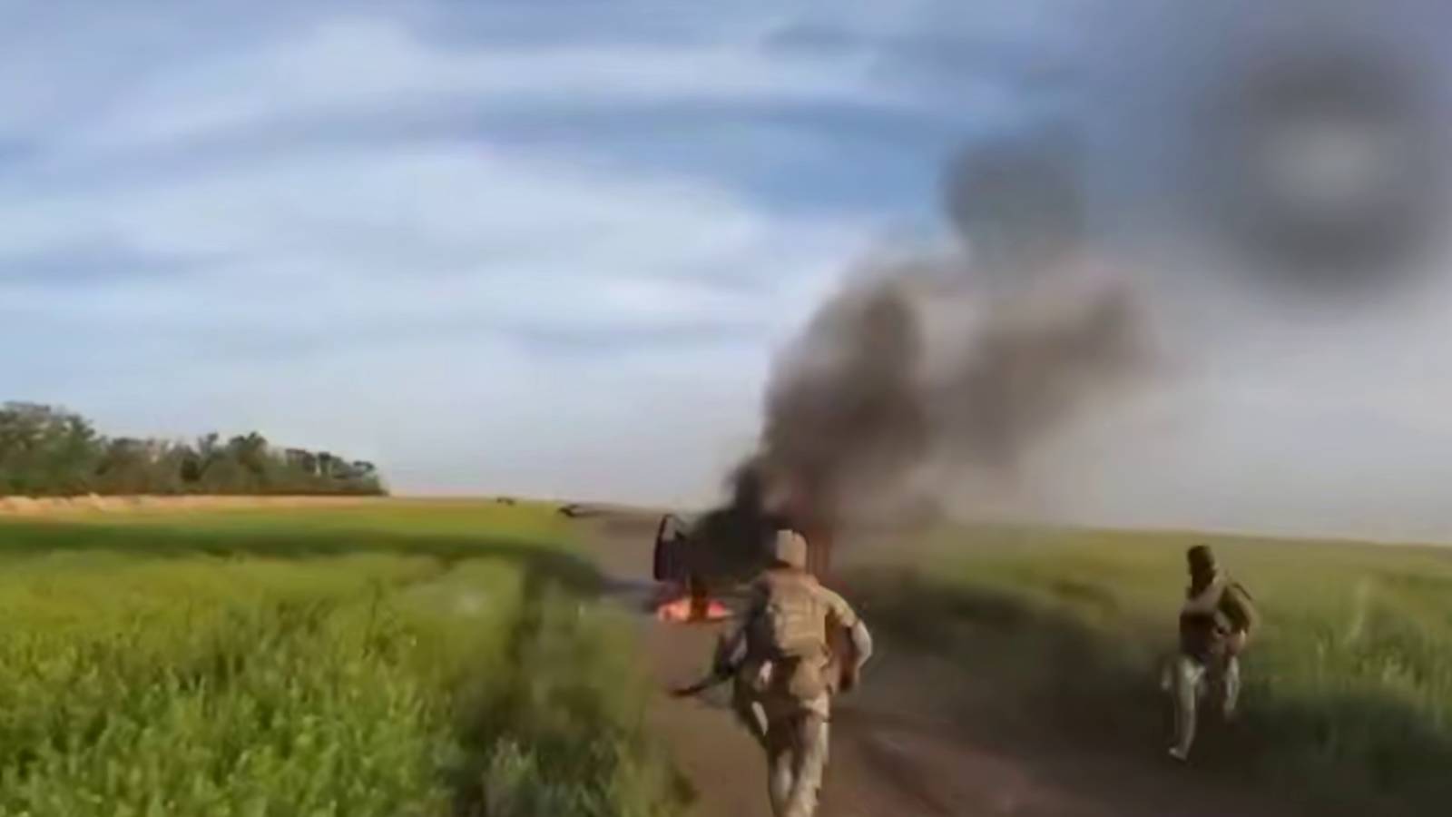 🔴Видео с той стороны: Ещё одни ВСУшники не доехали до точки🔴