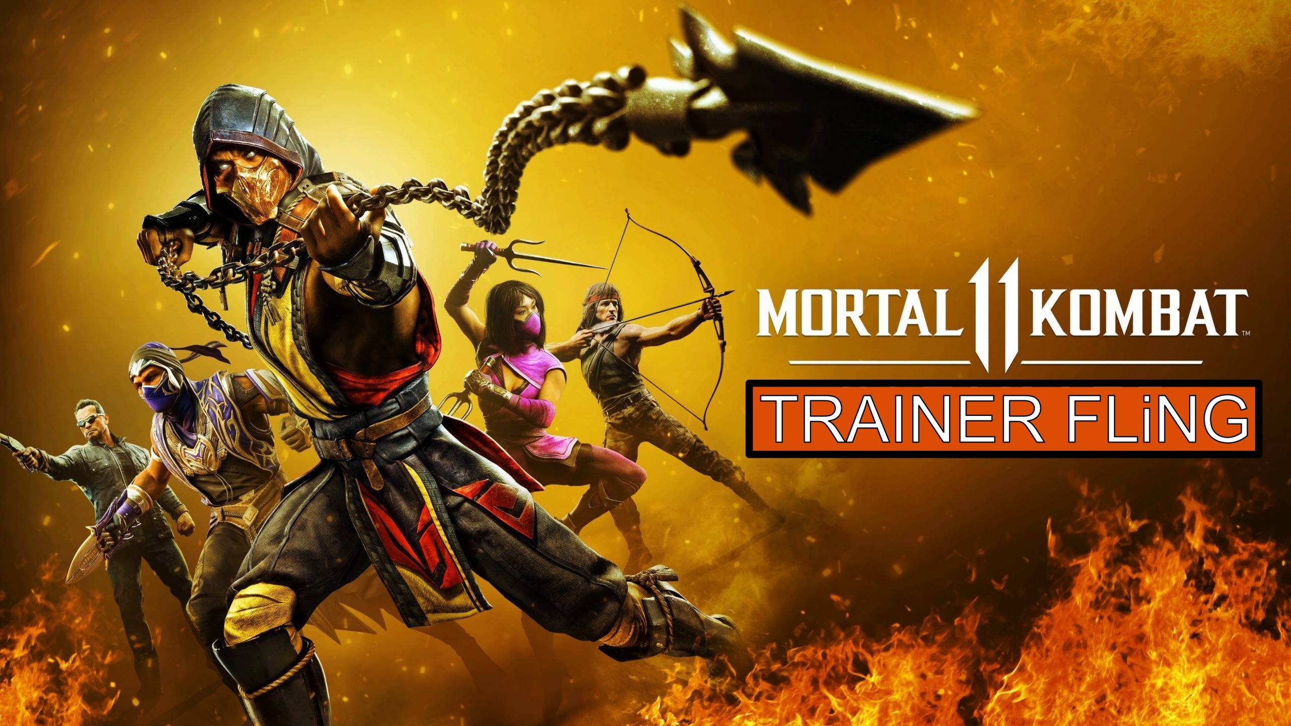 Mortal Kombat 11 трейнер FLiNG бессмертие, стоп таймер, бесконечные очки опыта