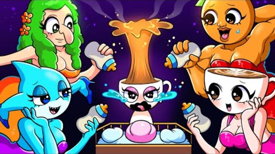 Балерина Капучино - Взорвалась|Итальянские мемы - Sprunki мультфильм