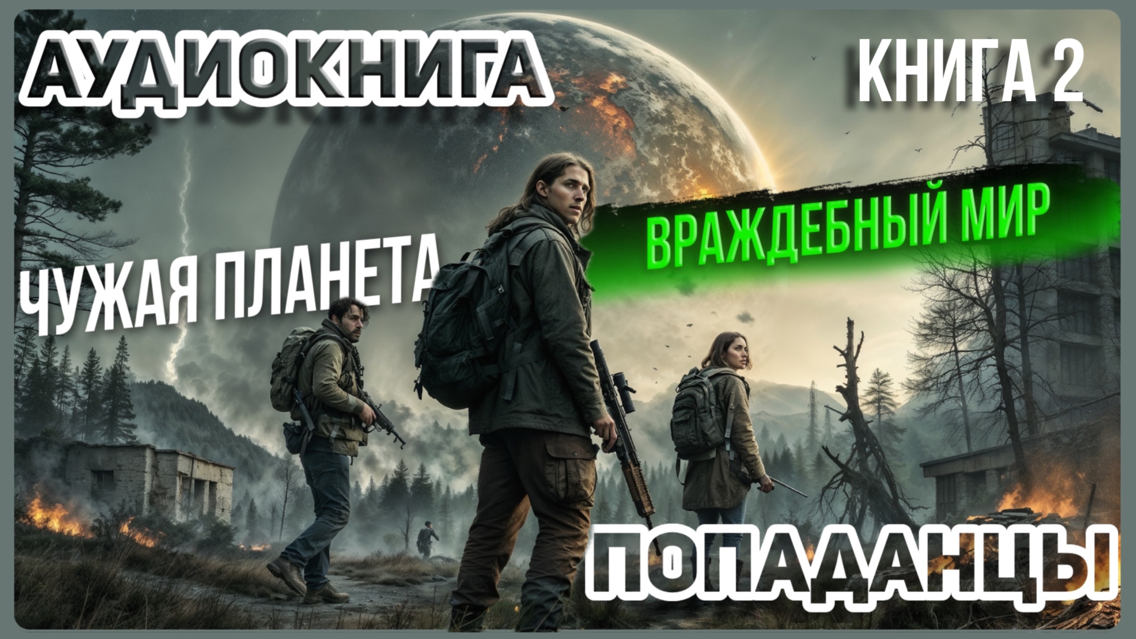 Аудио книга. Чужая планета. Враждебный мир. Книга 2.