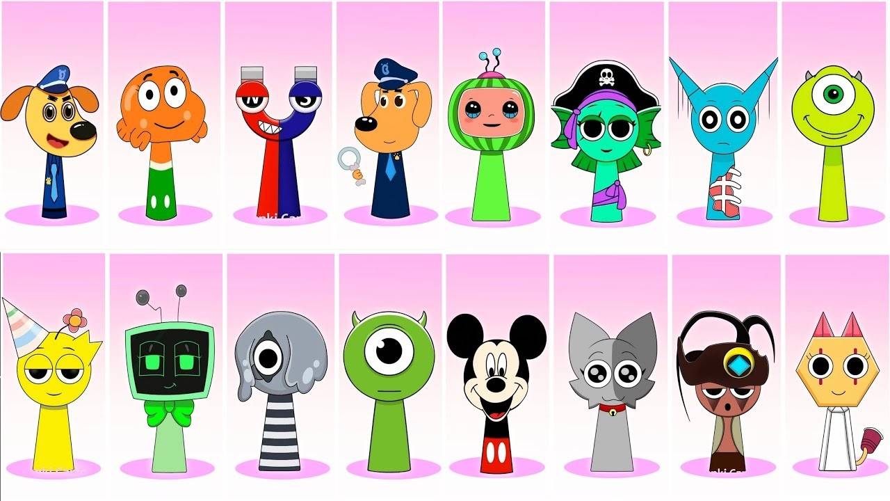 СПРУНКИ VS ИТАЛЬЯНСКИЕ МЕМЫ - ВСЕ ФАЗЫ ПОЛНЫЙ СБОРНИК (Incredibox Sprunki) #sprunki #СПРУНКИ
