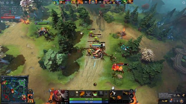 Лучшие моменты с игр на низком рейтинге Dota 2