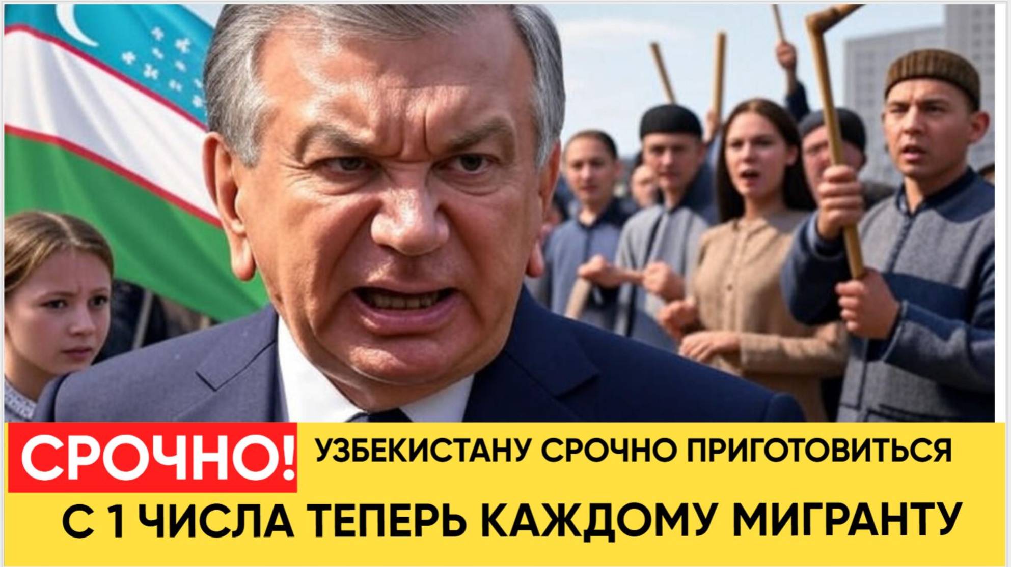 ВЕСЬ УЗБЕКИСТАН ГУДИТ! С 1 августа всем мигрантам полный запрет на переводы Свежие новости!-1