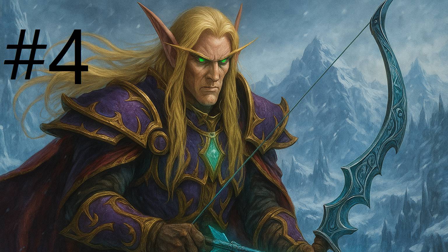 #4 Warcraft III Кампания ночных эльфов , Ужас из глубин. Предатель разгневан