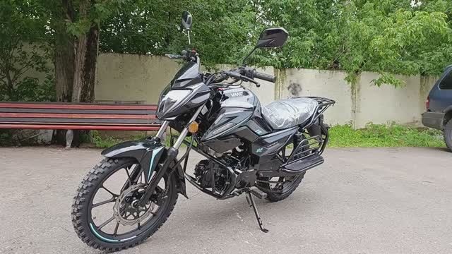 Мопед VMC AURA RS черно-бирюзовый (49/125сс) с балансирным валом