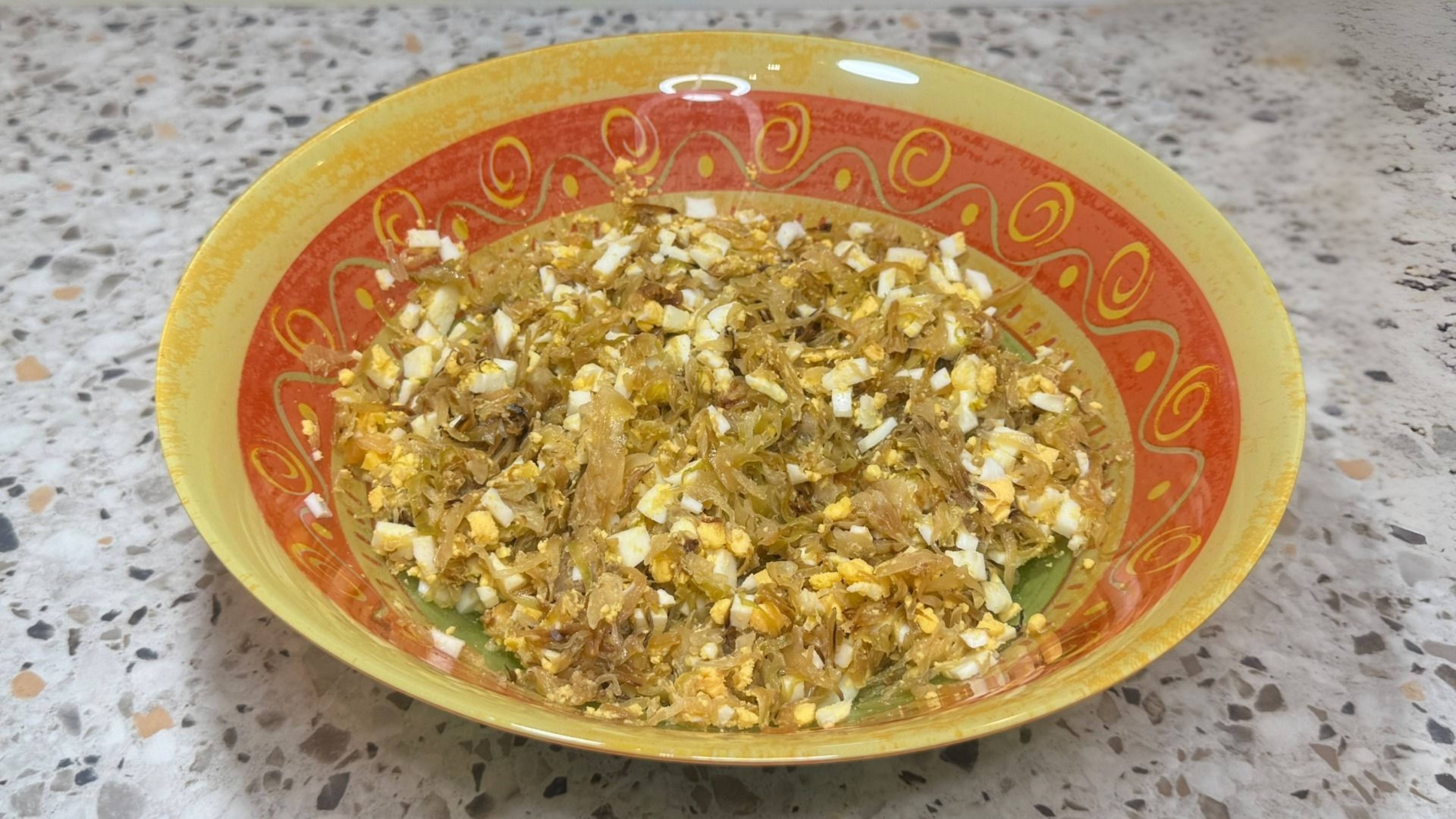 Вкусная начинка для пирогов и пирожков из капусты с яйцом