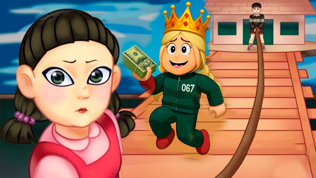 Я ЧИТЕР ? Как легко получить миллион долларов 😅 Игра в кальмара 3 сезон роблокс