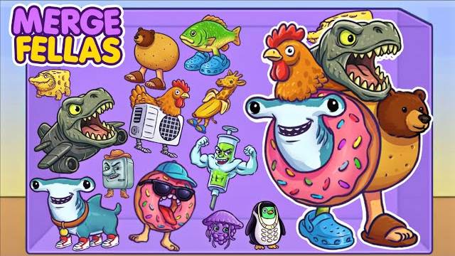 ИГРА ПО ИТАЛЬЯНСКИМ МЕМАМ Merge Fellas VII ГЕЙМПЛЕЙ! ДОСТИГАЕМ ПОСЛЕДНЕГО УРОВНЯ КРУТОСТИ