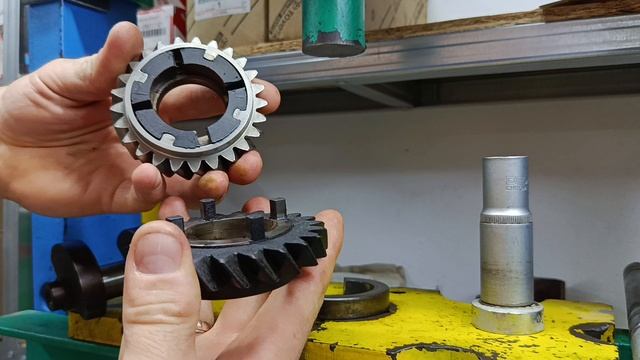 2az-fe 1az-fe ремонт балансировочных валов Toyota