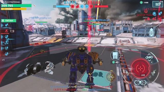 Как играет старый Инквизитор из 2018 в лиге чемпионов 2025 War Robots #wrcommander #warrobots