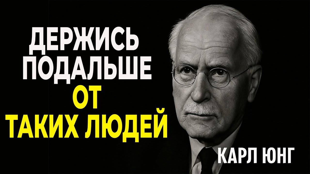 Карл Юнг: ДЕРЖИСЬ ПОДАЛЬШЕ ОТ ТАКИХ ЛЮДЕЙ