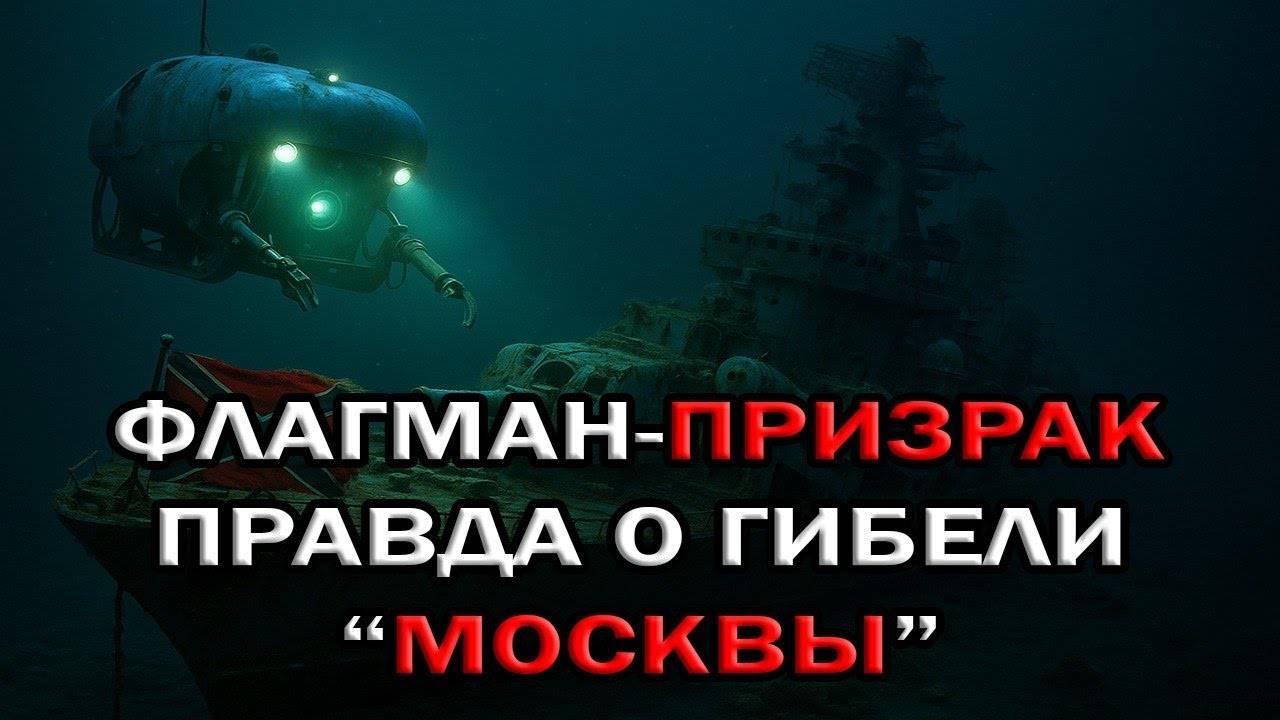 Затонувший крейсер "Москва" обследован глубоководными аппаратами. Что случилось на самом деле?
