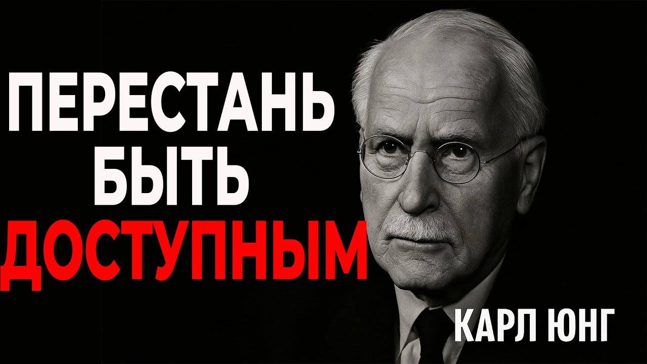ПЕРЕСТАНЬ БЫТЬ ДОСТУПНЫМ - КАРЛ ЮНГ