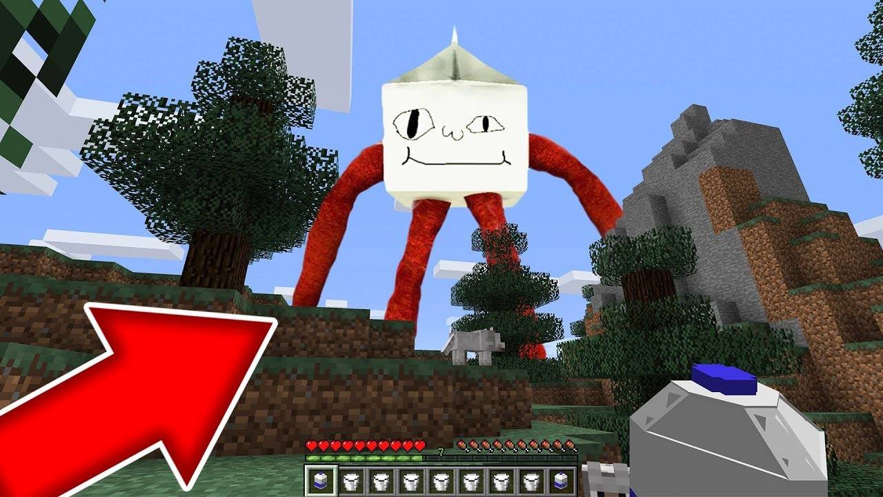 Я ПРИЗВАЛ ХОДЯЧЕЕ МОЛОКО В СВОЕМ МИРЕ В МАЙНКРАФТ ! КАК ПРИЗВАТЬ MILKWALKER SCP MINECRAFT