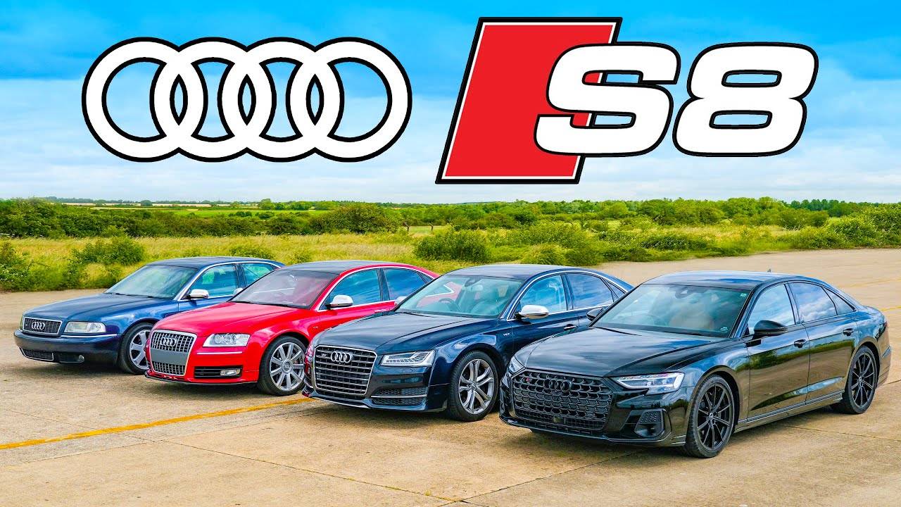 Заезд со всеми Audi S8