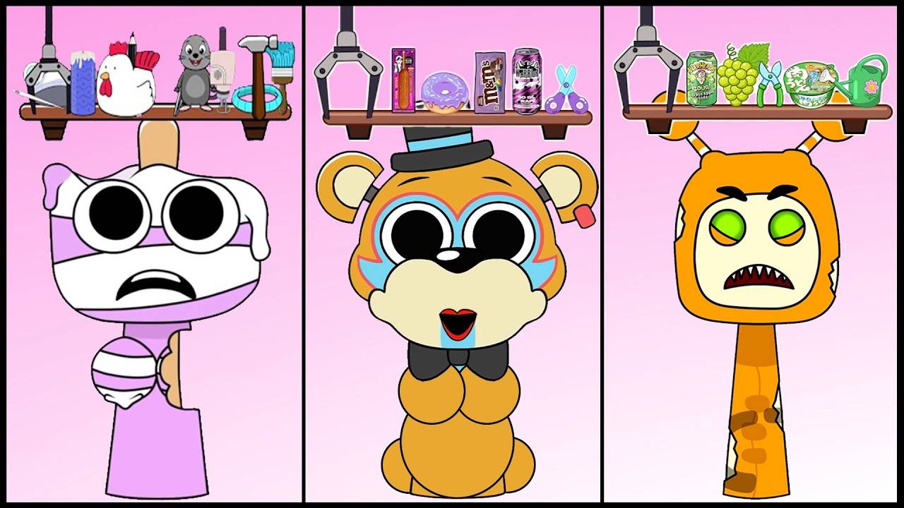 СПРУНКИ VS ИТАЛЬЯНСКИЕ МЕМЫ - ФАЗА РЕМОНТ (Incredibox Sprunki) #sprunki #СПРУНКИ