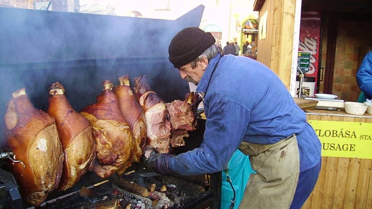 Лучшая уличная еда в Праге!