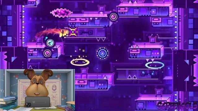 Гена проходит Limbo в Geometry dash | Барбоскины Геометри Даш Geometry dash