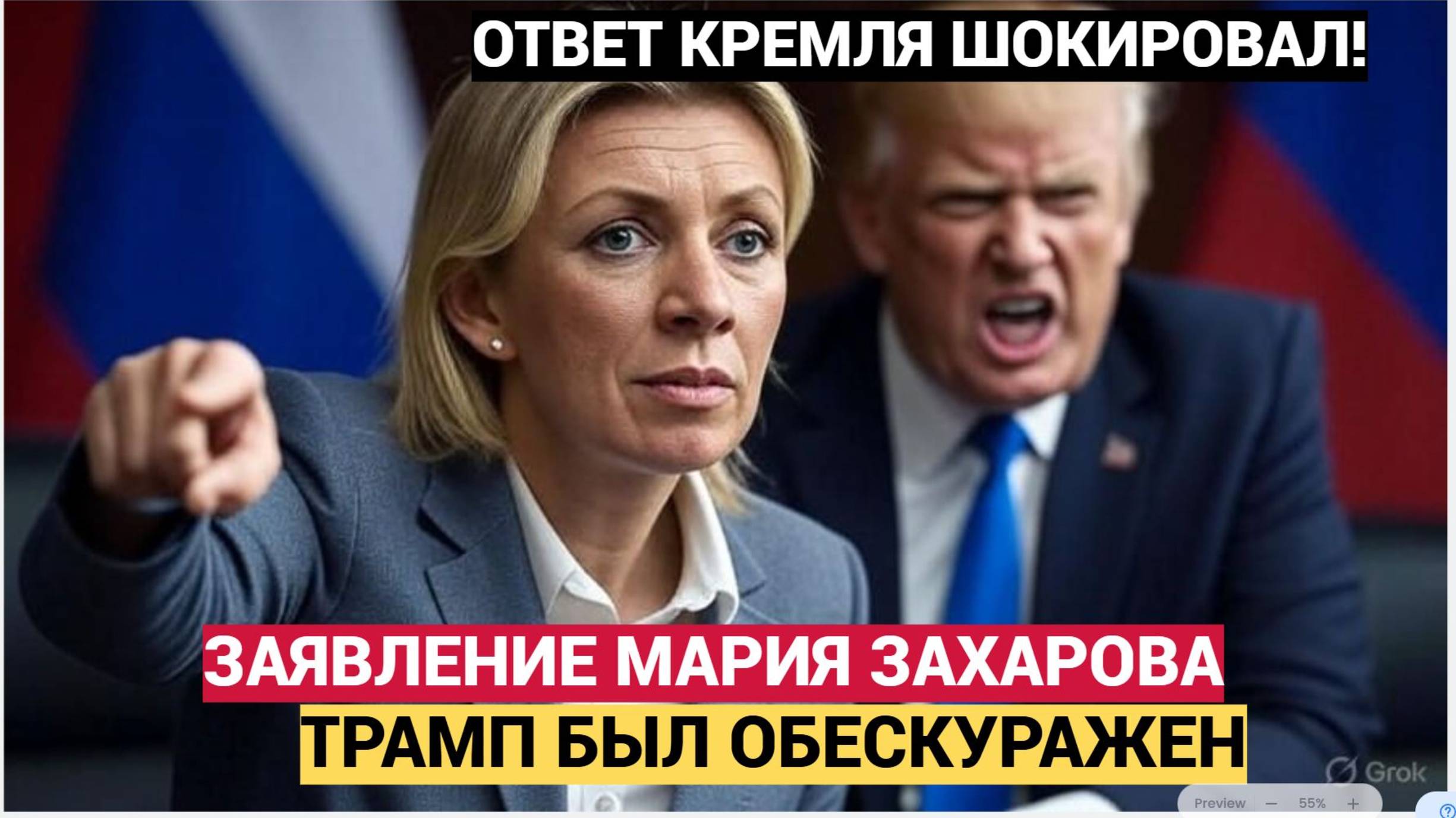 Трамп в ярости! Путин игнорирует 10 дневный ультиматум США Мария Захарова