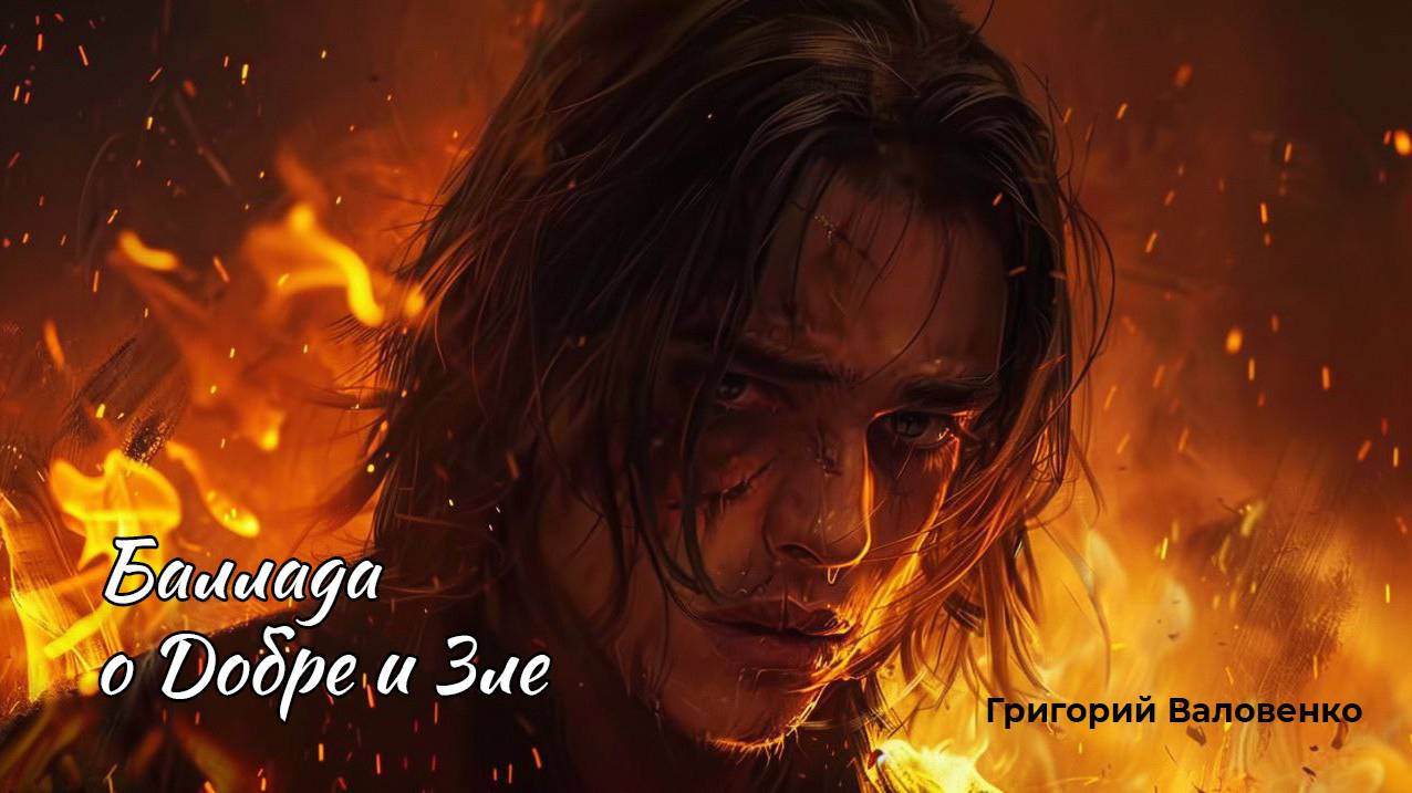"Баллада о добре и зле" - новая красивая баллада от Не мертвого поэта! Стихи Григорий Валовенко.