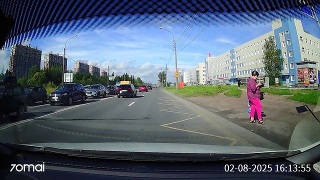 Повис на заборе, но ненадолго