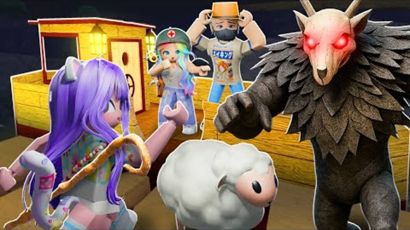 СБЕЖАЛИ С ПРОКЛЯТОЙ ФЕРМЫ В ЛЕСУ! Roblox Skinwalker Ranch