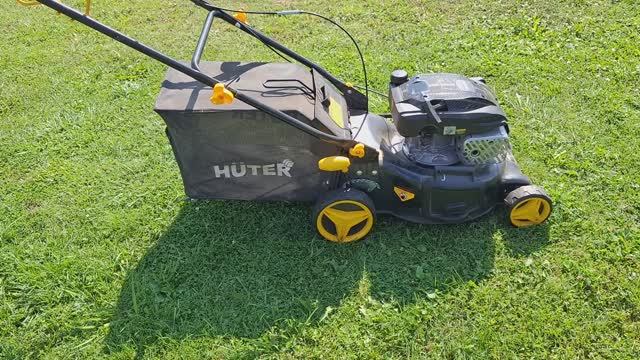 Обзор, газонокосилка Huter GLM-460 ST