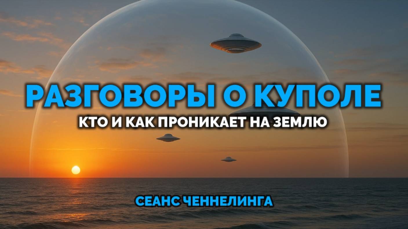 РАЗГОВОРЫ О КУПОЛЕ. КТО И КАК ПРОНИКАЕТ НА ЗЕМЛЮ: СЕАНС ЭКЗОГИПНОЗА