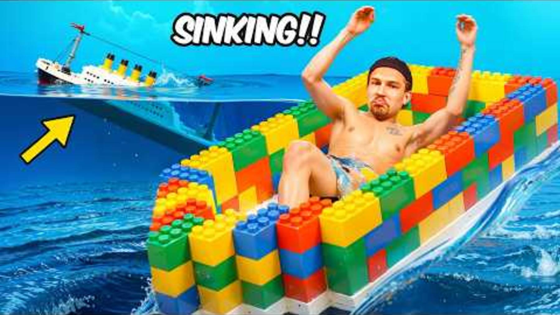 Я топлю КОРАБЛИ LEGO!