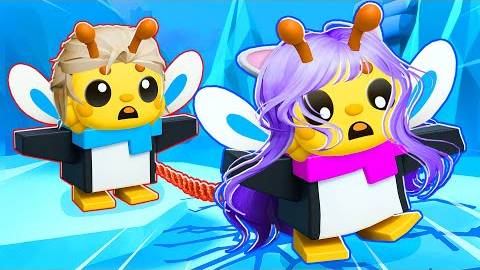 ОББИ НА ДВОИХ ПОШЛО НЕ ПО ПЛАНУ! Roblox Penguin Partners