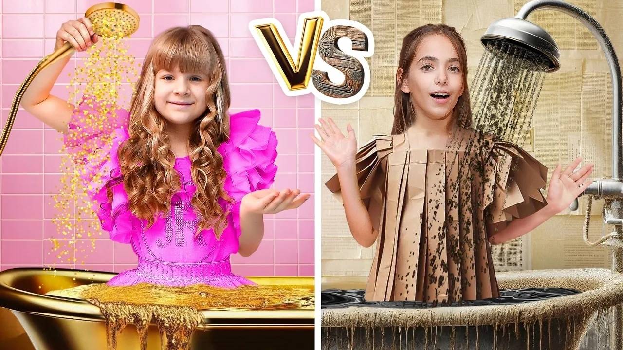 Богатая VS Бедная ПРИНЦЕССА + ДРУГИЕ Челленджи Дианы и Ромы