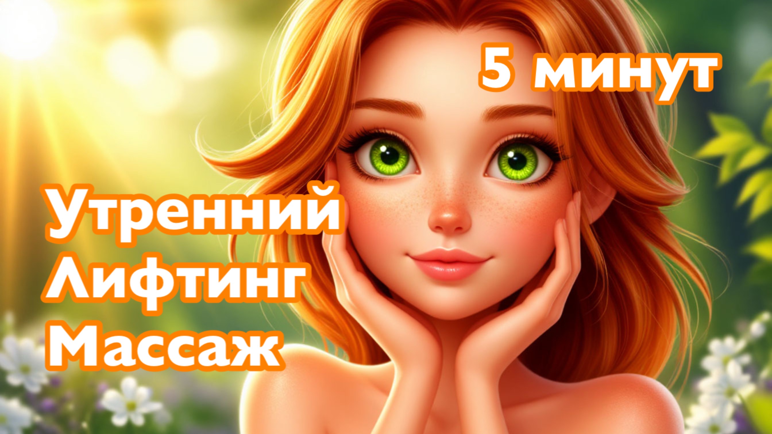 Лифтинг массаж лица за 5 минут
