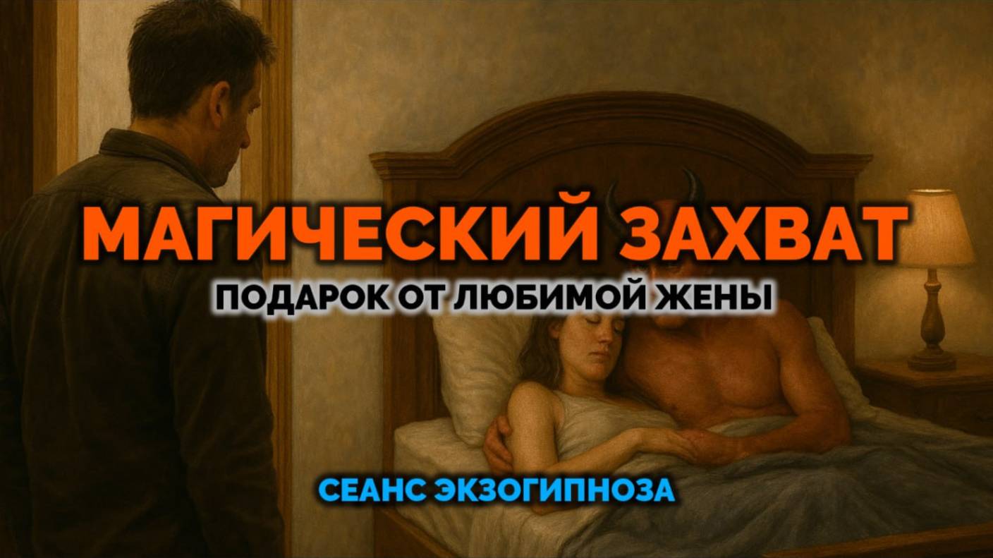 МАГИЧЕСКИЙ ЗАХВАТ. ПОДАРОК ОТ ЛЮБИМОЙ ЖЕНЫ: СЕАНС ЭКЗОГИПНОЗА