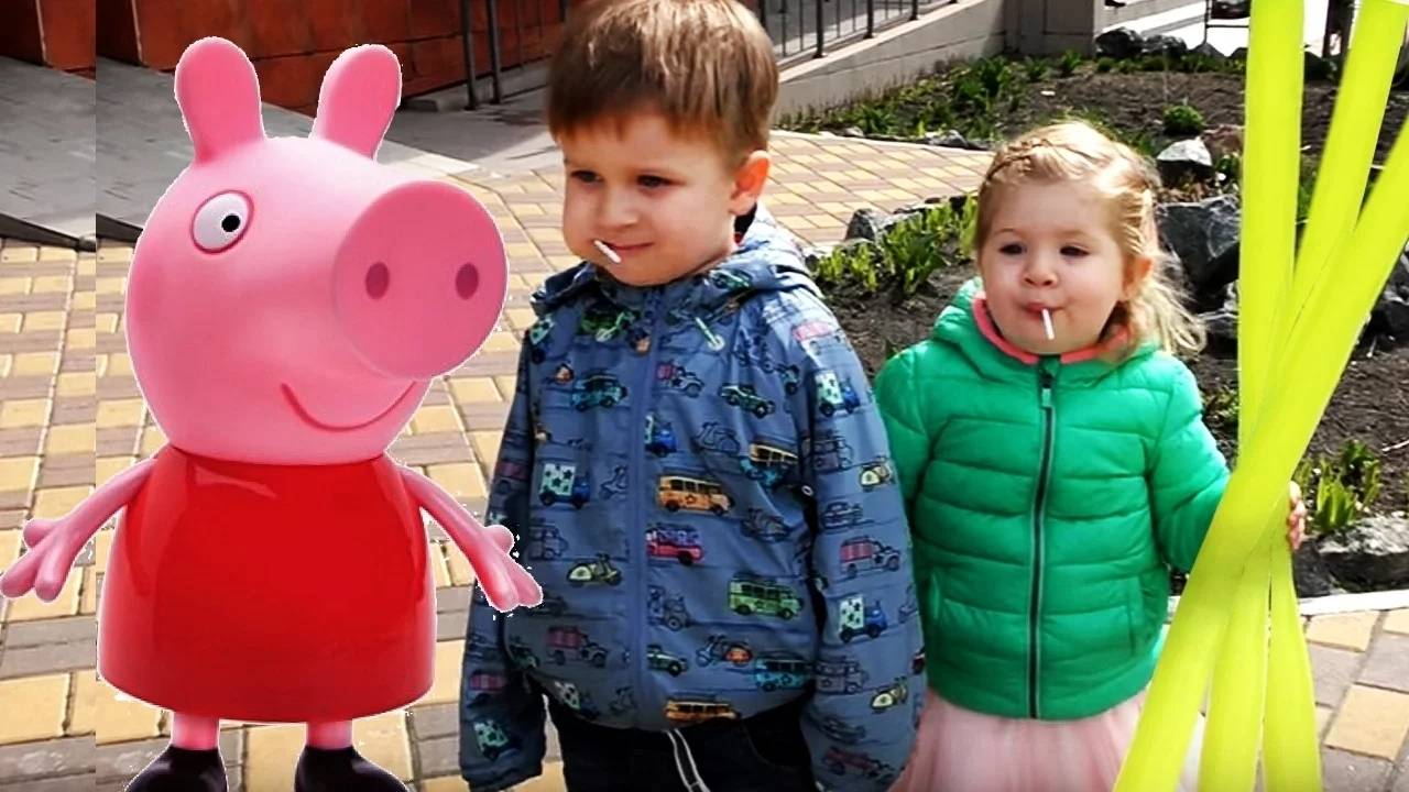 Диана Играет со Свинкой Пеппой СБОРНИК лучших Видео для Детей