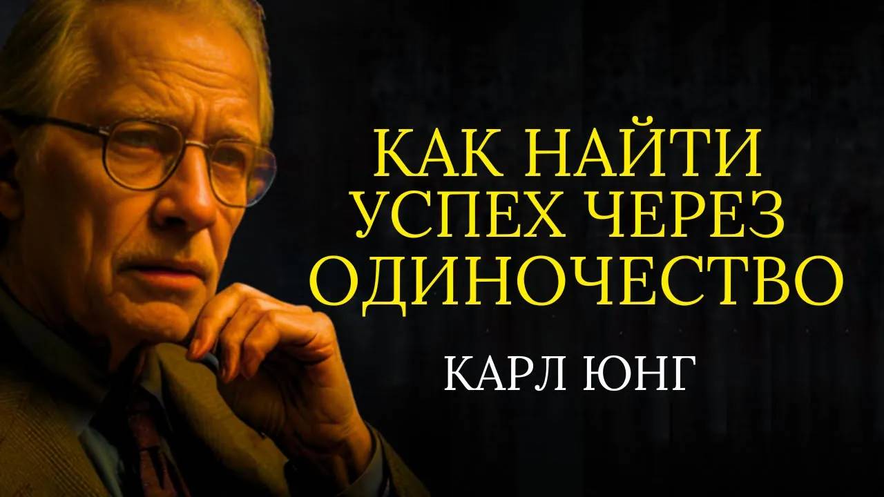 Карл Юнг: КАК НАЙТИ УСПЕХ ЧЕРЕЗ ОДИНОЧЕСТВО