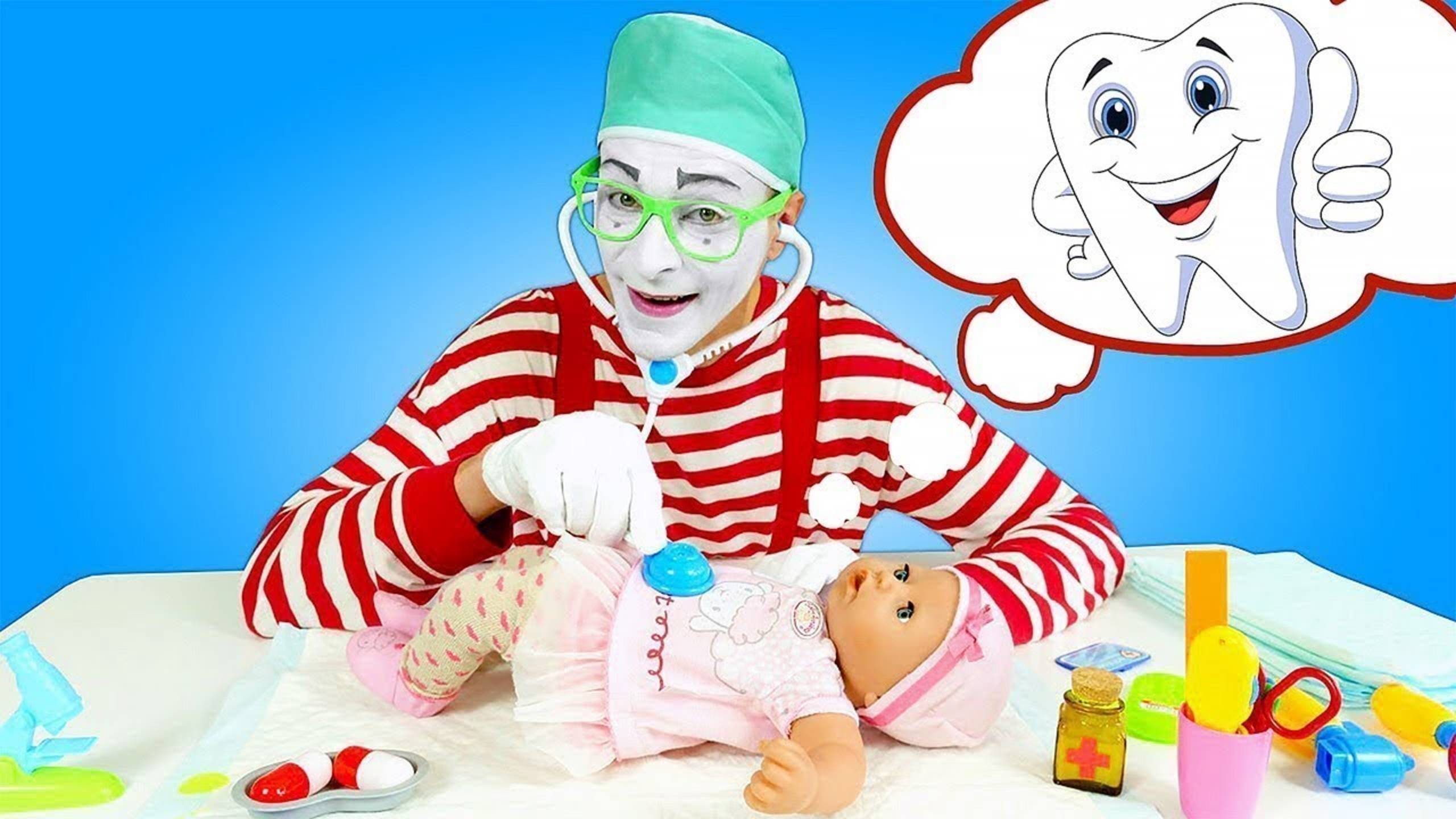 У Беби Бон Аннабель температура! Мим Сэм находит причину и спасает малышку!