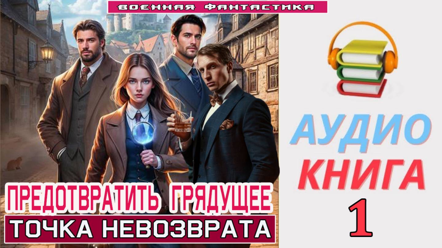 #Аудиокнига. «ПРЕДОТВРАТИТЬ ГРЯДУЩЕЕ -1! Точка невозврата». КНИГА 1. #Попаданцы#БоеваяФантастика